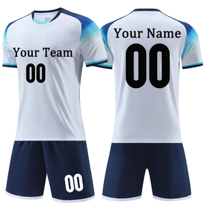 Conjunto de Camiseta de Fútbol Retro Unisex Personalizada, Multicolor, a Rayas, Transpirable, Versión de Jugador de la Selección Nacional, para Adultos - Product Image 1