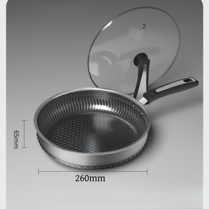 Deluxe Hard Anodized Saute Pan With Triple Layer <b>Nonstick</b> Surface Oven Safe Design Cool Touch Grip Handle - Product Image 2