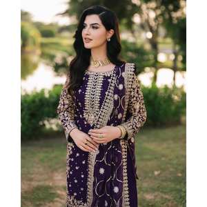 ชุดเดรสสำหรับใส่ไปงานปาร์ตี้งานปักลาย - Product Image 3