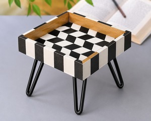 Classic Wooden And Iron <b>Cake</b> <b>Stand</b> For Cupcake Arrangement Dessert Styling And Decorative Event Display - Product Image 3