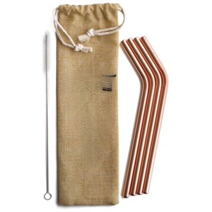 Ensemble de pailles réutilisables en acier inoxydable de qualité supérieure pour cocktails, smoothies et boissons froides - Product Image 4