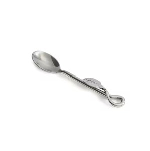Stylish Look Metal Tea <b>Spoon</b> Stainless Steel Coffee <b>Spoon</b> Sugar Stirring <b>Spoon</b> Dessert Cutlery Dining <b>Table</b> Use - Product Image 2
