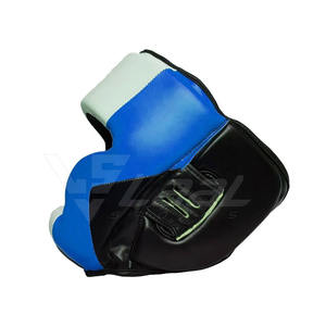 Dernier modèle de protège-tête professionnel pour le kickboxing, fabriqué en usine, avec rembourrage en cuir, pour la protection lors des sparring - Product Image 2