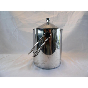 Large Capacity Luxury Stainless Steel Bucket Custom Cylinder Shape Bar Tools Beverage Tubs and Metal <b>Ice</b> Buckets for Champagnes - Product Image 3