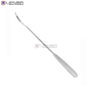 BRUNNER Conductores de Ligadura 18cm 30cm Sondas Guía Huecas Ligeramente Curvadas Instrumentos Médicos Quirúrgicos para Colocación y Enhebrado de Ligaduras - Product Image 5