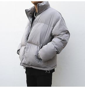 Chaqueta de Invierno Larga para Hombre, Diseño Personalizado, Transpirable, Impermeable, con Cuello Alto, 100% Poliéster - Product Image 4