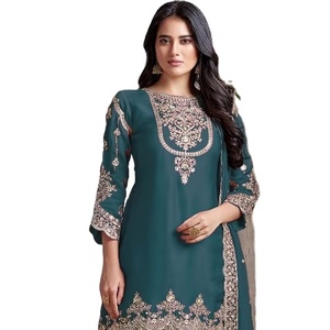 Fox pierre jarkhan lourde avec broderie travail Salwar Suit Collection - Product Image 1