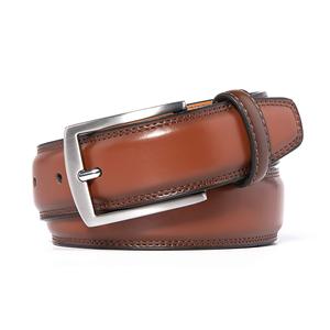 Cinturón Formal de Diseño para Hombre, Cinturón de Cuero PU de Alta Calidad con Hebilla de Pin, Cinturón Personalizable Elegante para un Estilo Moderno - Product Image 1