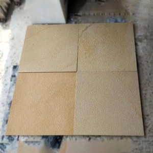 Losas de Piedra Arenisca Amarilla, Piedra Natural para Revestimiento de Paredes, Jardinería, Suelos, Exteriores e Interiores, Diseño de Piedra Duradero - Product Image 2