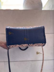 Sac à main Speedy en cuir sculpté à la main, style Gypsy Boho, fait main, couleur rose, élégant, multi-usages, vente en gros - Product Image 2