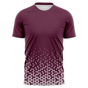 Men Sublimation Cotton T-Shirt Short Sleeve Premium Lightweight Quick Dry Breathable O-Neck Loose Fit Sports Wear OEM ODM - Product Image 4