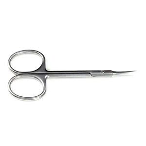 Ciseaux à ongles compacts de qualité supérieure, lames courbées en acier inoxydable pour la coupe des cuticules, des ongles des mains et des pieds, durables, soins de beauté - Product Image 3