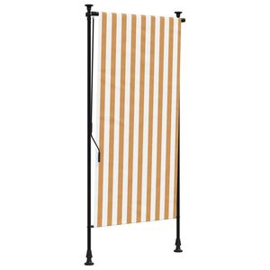 Stores enrouleurs d'extérieur orange, blanc et anthracite pour portes et fenêtres - Product Image 2
