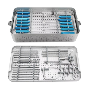 Rétracteur abdominal à cadre fixe réutilisable certifié CE, en acier inoxydable, instrument chirurgical vétérinaire pour tous les animaux, modèle SI-SS-133 - Product Image 4