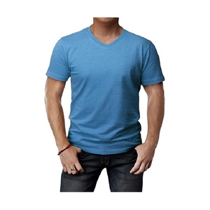 Over size heavy cotton solid color casual short sleeve <b>men's</b> t-<b>shirt</b> 100% cotton best from Bangladesh factory price - Product Image 1