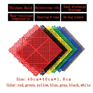 พื้นพลาสติก PP แบบประกบต่อกัน สำหรับโรงรถ ลานล้างรถ - Product Image 2