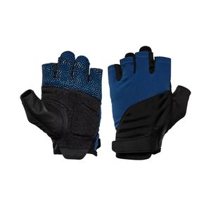 Gants de fitness bleu clair mi-doigts respirants et légers pour la musculation, avec protection rembourrée de la paume, unisexe, pour l'entraînement en salle de sport - Product Image 4