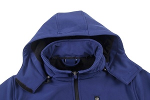 เสื้อแจ็คเก็ตซอฟต์เชลล์บุรุษ กันน้ำ กันลม ระบายอากาศได้ดี เหมาะสำหรับทำงานกลางแจ้งและเดินป่า ทนทาน อุ่น น้ำหนักเบา ทรงพอดีตัว - Product Image 3