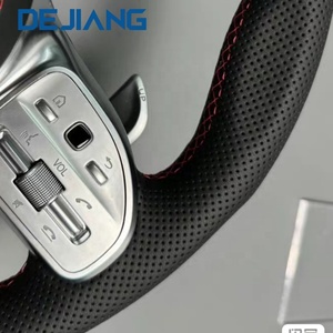 Volante Deportivo AMG de Cuero para Mercedes Benz GLA CLS C300 E63 W222 Clase A Clase C W213 W203 W205 - Product Image 5