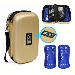 Insulated EVA Cooler Bag Temperature Display with Zipper Waterproof High Quality Case for Travel Outdoor Use - Product Image 5