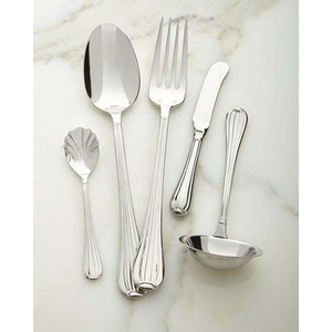 Wholesale Outdoor Silver Restaurant Cutlery Stainless Steel Solid Design the Fine Quality <b>Fork</b> Knife <b>Spoon</b> <b>Set</b> - Product Image 3