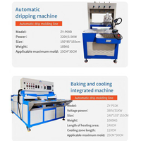 Ligne de production automatique de moulage par goutte à goutte pour empeignes de chaussures en PVC, machine de fabrication d'empeignes en PVC antidérapantes personnalisables pour marques OEM