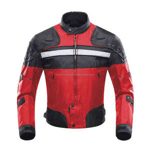 Ropa de Carreras para Hombre y Mujer, Chaquetas de Motocross, Material Cardura, Chaqueta de Motociclismo con Protectores - Product Image 3
