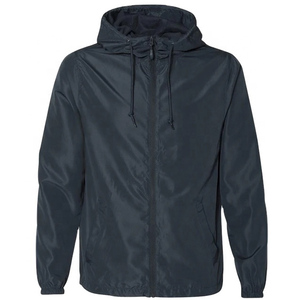 Chaqueta Cortavientos de Color Sólido para Hombre, Chaqueta Anorak Transpirable y Cómoda de Alta Calidad, Impermeable - Product Image 1