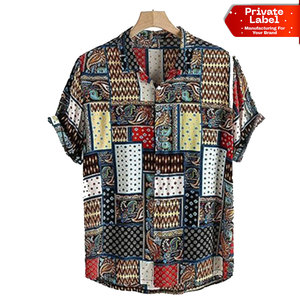 เสื้อยืดชายหาดแบรนด์สั่งทำสำหรับรีสอร์ทและร้านขายของที่ระลึก เสื้อยืดชายหาดลำลองฤดูร้อนแบบสั่งทำพิเศษจำนวนมาก โรงงานรับพิมพ์ลายตามสั่ง - Product Image 5