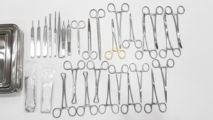 Instruments chirurgicaux vétérinaires, outils de chirurgie animale, ensemble d'instruments vétérinaires professionnels en acier inoxydable - Product Image 1