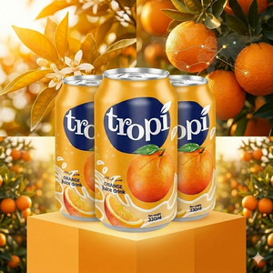 Jus de fruits créatif en bouteille, en canette d'aluminium, en carton – Conception OEM ODM, Marque privée, Livraison rapide par le fabricant de boissons TanDo - Product Image 1