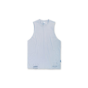 Nouveau débardeur pour homme, coupe musclée, 100% coton, séchage rapide, anti-UV, vêtements de sport personnalisables, musculation, vente en gros, livraison rapide - Product Image 1