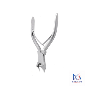 Coupe-ongles professionnel en forme de lune pleine, en acier inoxydable, avec double ressort, ouverture large, durable - Product Image 3