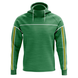 Sudadera con Capucha de Felpa Mezclada de Ajuste Cómodo con Capucha Forrada y Logotipo GAA Personalizado, Sudadera con Cremallera Estilo Gaélico - Product Image 2