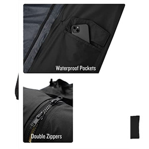 2026 Latest Stylish Winter High Street Canvas <b>Rain</b> <b>Jacket</b> Men Women Hooded Fashion High Quality Windproof - Product Image 4