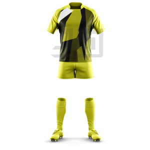 Maillot et short de rugby personnalisés avec impression numérique premium et broderie 3D, nom d'équipe personnalisé, 100 % polyester, sans couture, coupe-vent, léger - Product Image 4