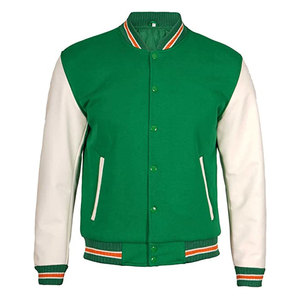 Chaqueta Letterman para hombre de material de alta calidad, diseñada para mantenerlo abrigado y con estilo durante las temporadas de otoño e invierno. - Product Image 1