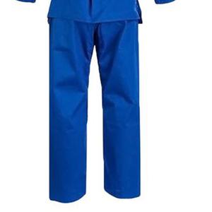 Uniforme de Judo Azul 100% Algodón, Corte Regular, Unisex para Adultos, Ropa de Artes Marciales Transpirable, Teñido Liso, de una Pieza, 400g, Duradero, Deportivo - Product Image 3