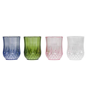 Custom Logo Stemless Plastic Wine <b>Cups</b> Reusable Party Whiskey Glass Tumbler Eco Friendly Promotional Drinkware for Events - Product Image 3