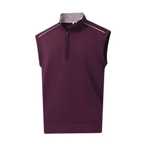 Gilets de golf 2026 pour hommes – Séchage rapide, légers, anti-humidité, performance sportive, respirants, col montant, fermeture éclair 1/4, poches - Product Image 6