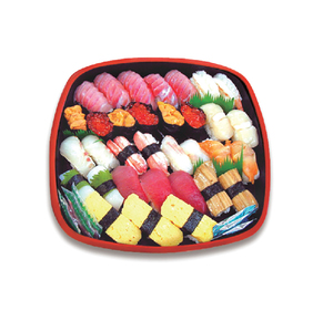 ชุดถาดสี่เหลี่ยมขอบสีดำแดงทอง สำหรับใช้ในอุตสาหกรรม ครัวเรือน ถาดเสิร์ฟอาหารอื่นๆ ดีไซน์ทันสมัย - Product Image 5