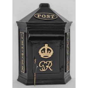 Boîte aux lettres de luxe artisanale GR pour la maison, prix abordable, boîte à lettres en métal pour colis, journaux et courrier, montage mural extérieur - Product Image 2