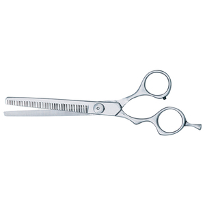 Tijeras de Peluquería de Acero Inoxidable con Tecnología de Plasma para Uso en Salón y en Casa, Tijeras Manuales para el Cuidado del Cabello - Product Image 1