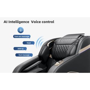 Luxury Home <b>Office</b> Zero Gravity Massage <b>Chair</b> SL-Track Shiatsu <b>Heated</b> Back Calves Foot Rollers Built-in Speakers Smart LCD - Product Image 6