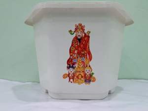 กระถางพลาสติกสำหรับตกแต่งบ้านและสวน - Product Image 4