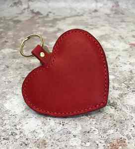 Llavero de Cuero Genuino, Suave, Ecológico y Duradero, con Logotipo Impreso con UV, en Forma de Corazón, para Año Nuevo - Product Image 4