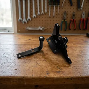 Good Quality Iron Auto Gate <b>Latch</b> Self Locking Door <b>Latch</b> for Wooden Garden Gate Security Hardware Available For Sale - Product Image 2