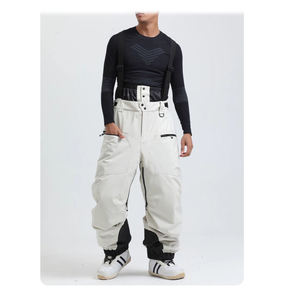 Men's Waterproof Ski Pants Winter Snowboard Pants Insulated Outdoor Snow Pants Windproof Warm Ski <b>Trousers</b> for Snow Sports - Product Image 5