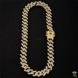 <b>Iced</b> Out <b>Chain</b> Necklace VVS Moissanite Diamond in 925 Sterling Silver Hip Hop Jewelry Unisex Gift - Product Image 3
