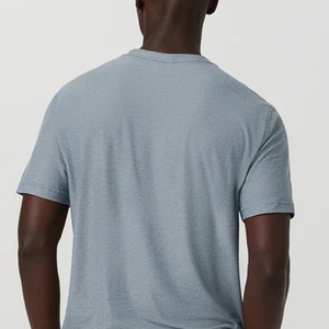 Conception de logo personnalisé, T-shirt pour homme de haute qualité, col en V, impression de logo personnalisé / couleur unie à prix avantageux pour l'été 2026 - Product Image 6